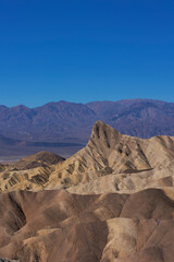 Detail of the formations at Zabriskie Point, Death Valley 10