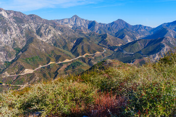 Expansive Mountain Views in Southern California's Wilderness