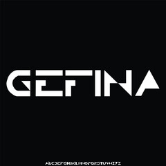 luxury and elegant alphabet font vector