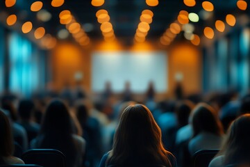 Warm Conference Room Gathering