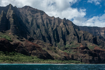 the cliffs of Na pali coast, kauai, hawaii