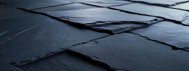 Strukturierte Schieferoberfläche