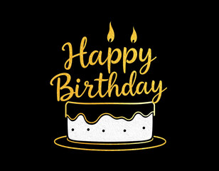 Pattern for birthday cards, covers, wallpaper, decorative paper . Oil painting