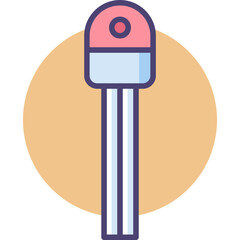 Engineering Physics constructions and tools colored icon pack