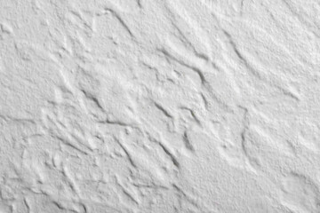 White concrete wall as background, closeup