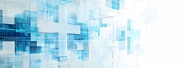 Abstrakte Gesundheitssymbole