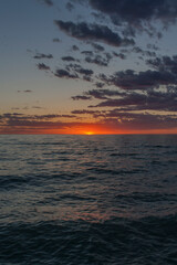 Fading Lake Michigan Sunset