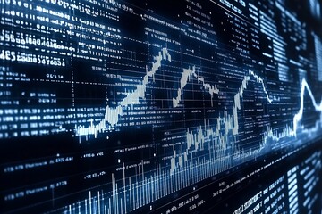 Digital Market Trends Data Visualization Chart
