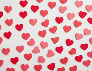 seamless pattern with hearts