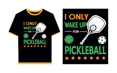 Pickleball Tshirt Design or Pickleball poster Design