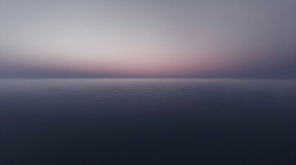 Obraz premium fog over the sea