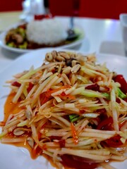 Thai Papaya Salad (Som tum)