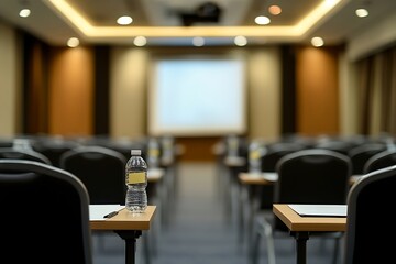 Simple Seminar Room Setup with Projector