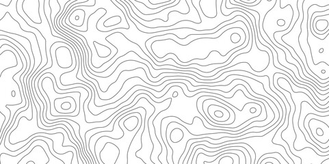 Abstract line of the topographic map. Topographic map lines, contour background. Geographic abstract grid.