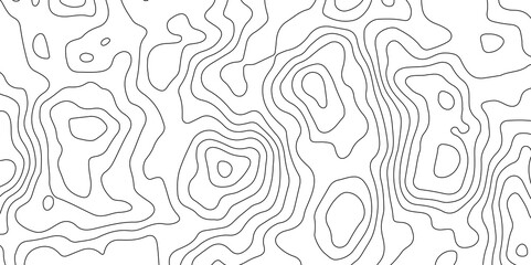Fototapeta premium Abstract line of the topographic map. Topographic map lines, contour background. Geographic abstract grid.