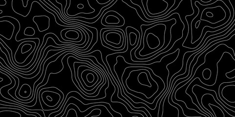 Abstract line of the topographic map. Topographic map lines, contour background. Geographic abstract grid.