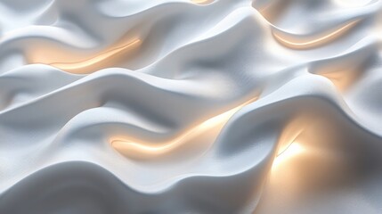 Obraz premium Warm Abstract Patterns on White Background