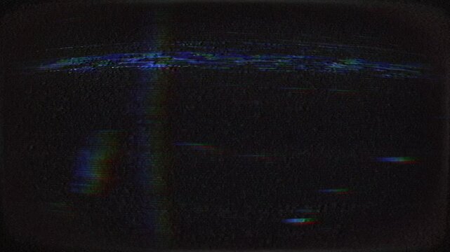 TV Lines Screen Textures. Abstract Noise Old TV Screen Overlay. Vintage Film Screen. Video Effect.