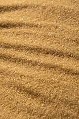 Abstract Cooking Background, Brown Cane Sugar Texture.