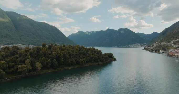 Comer See Italien Panorama