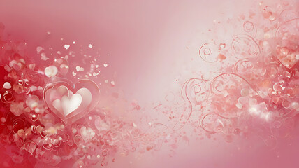 Elegant Valentine&rsquo;s Abstract Background