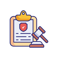 Law Enforcement vector icon