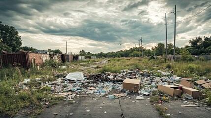 Urban Blight: A Landscape of Neglect and Waste