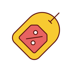 Store Tags icon vector