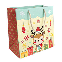 santa claus with gift