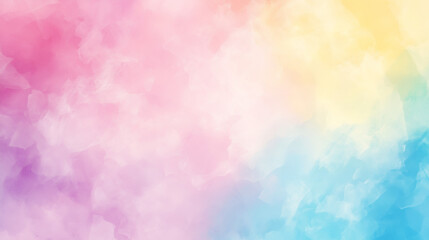 A modern abstract gradient background, soft transitions of pastel colors like pink, blue, and yellow, minimalistic design, smooth textures, 