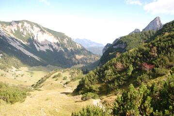 Naklejka premium Hüttentour