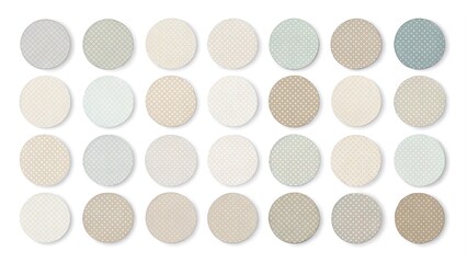 Minimalist Circle Grid Design for Modern Spaces and Websites