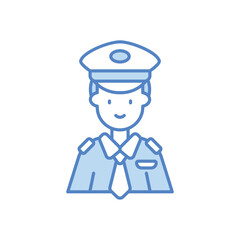 Police Officer vector icon