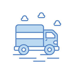 Delivery Truck icon vector