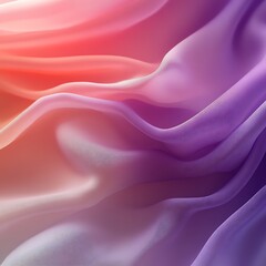 Fototapeta premium smooth blending gradient in pink, purple, and white with metallic edges 