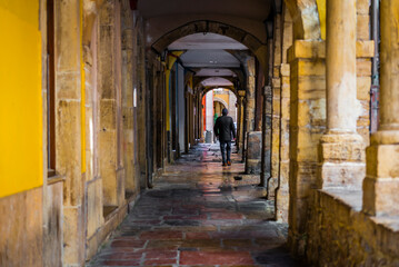 The wonderful city of Gijon, Asturias, Spain