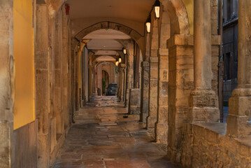 The wonderful city of Gijon, Asturias, Spain