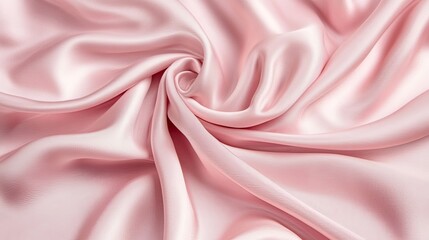 Obraz premium Smooth elegant pink silk or satin luxury cloth texture can use as abstract background.