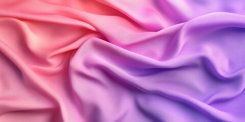 Obraz premium soft pastel gradient with pink and lavender merging seamlessly 
