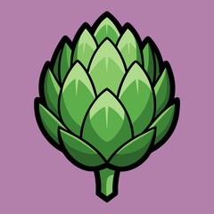 illustration of artichoke