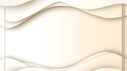 Abstract Beige Wave Background Design