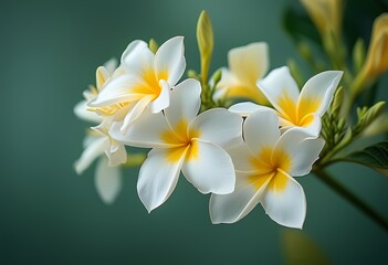 Naklejka premium frangipani