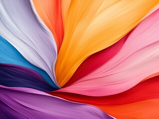 Abstract Colorful Swirling Fabric Texture Background