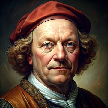 Realistic Portrait of Paracelsus