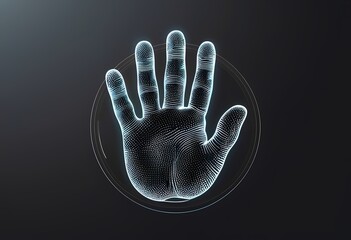 Naklejka premium touch icon