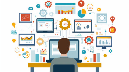 social network concept