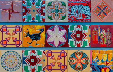 Traditional ceramic tile, Armenia
