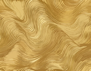 Abstract shiny color gold wave luxury background