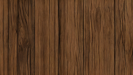 Fototapeta premium Dark brown wood texture background with planks