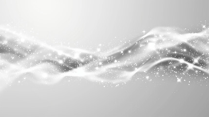 abstract background with snowflakes